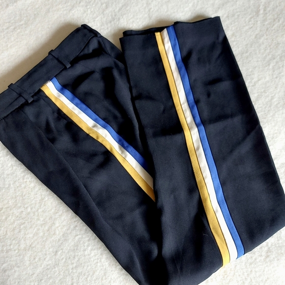 Babaton Conan Striped crepe pants - Picture 1 of 7